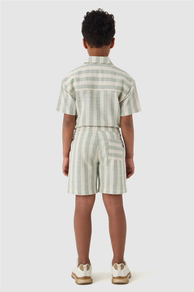  Boy Striped Shorts Boy Striped Shorts