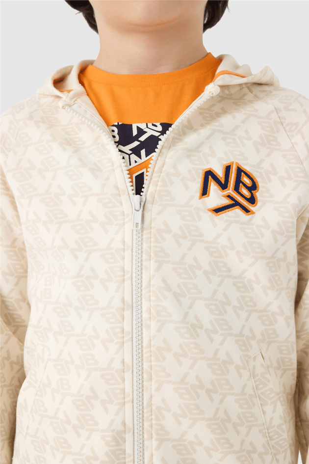 NBT Jeans  Boy Patterned Tracksuit TopNBT Jeans  Boy Patterned Tracksuit Top