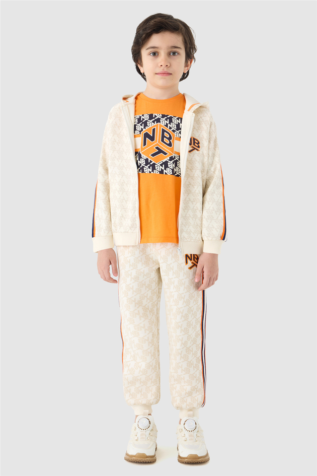 NBT Jeans  Boy Patterned Tracksuit TopNBT Jeans  Boy Patterned Tracksuit Top