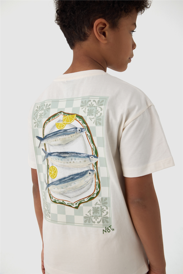  Boy Ecru Tshirt Boy Ecru Tshirt