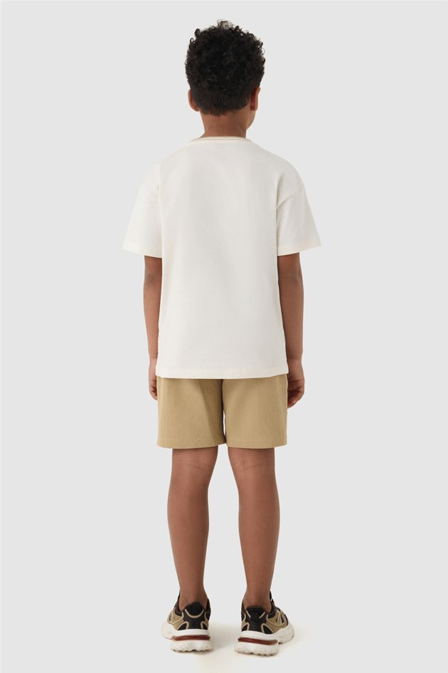  Boy Ecru Tshirt Boy Ecru Tshirt