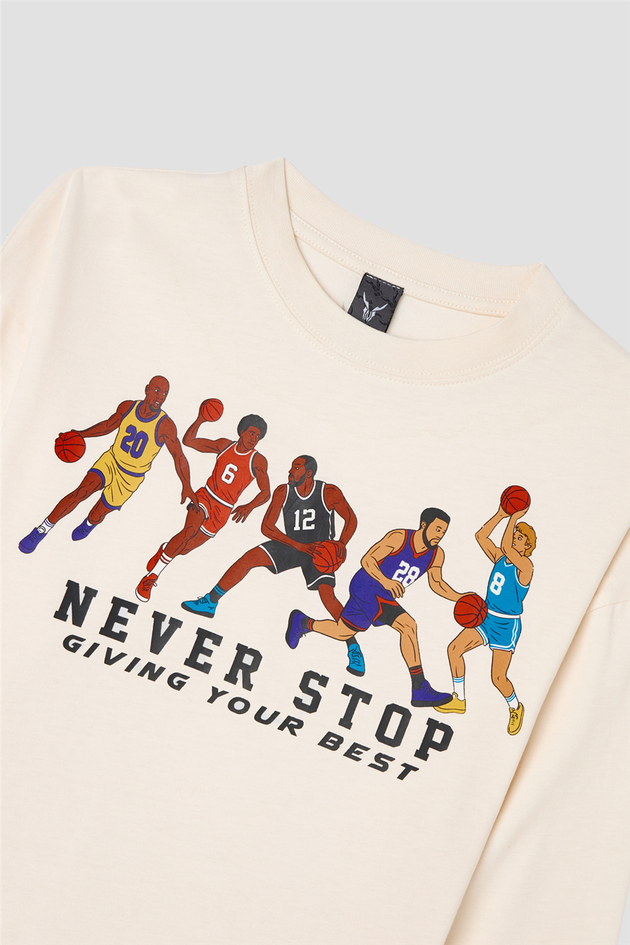 NBT Jeans Erkek Çocuk Ekru TshirtNBT Jeans Erkek Çocuk Ekru Tshirt
