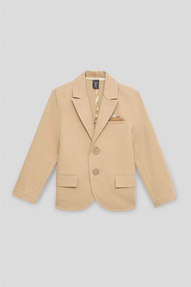  Boy Brown Jacket  Boy Brown Jacket 