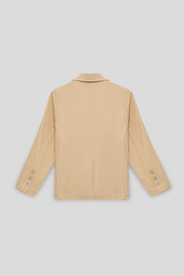  Boy Brown Jacket  Boy Brown Jacket 