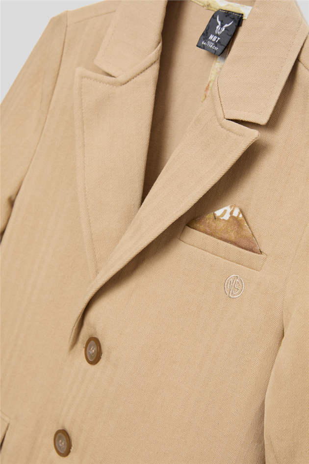  Boy Brown Jacket  Boy Brown Jacket 