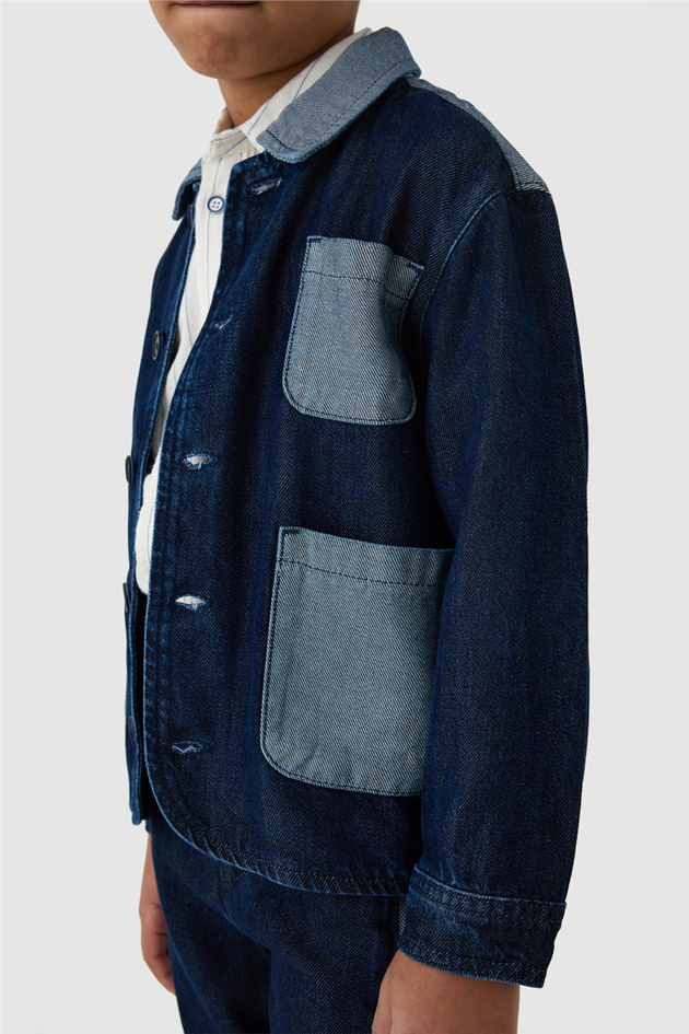 NBT Jeans  Boy Navy Blue JacketNBT Jeans  Boy Navy Blue Jacket