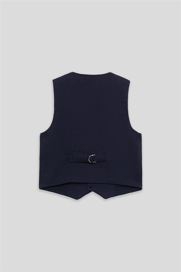 NBT Jeans Erkek Çocuk Lacivert YelekNBT Jeans Erkek Çocuk Lacivert Yelek