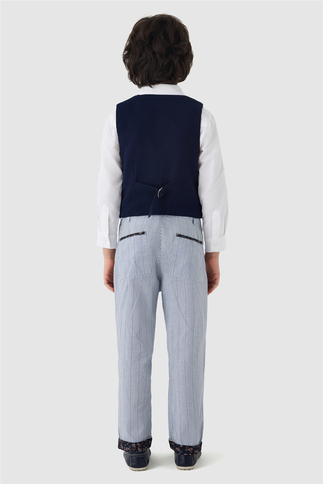 NBT Jeans Erkek Çocuk Lacivert YelekNBT Jeans Erkek Çocuk Lacivert Yelek