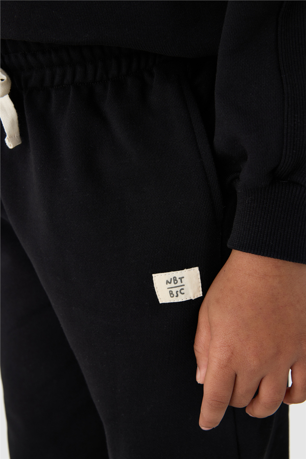 NBT Jeans Erkek Çocuk Siyah Eşofman AltıNBT Jeans Erkek Çocuk Siyah Eşofman Altı