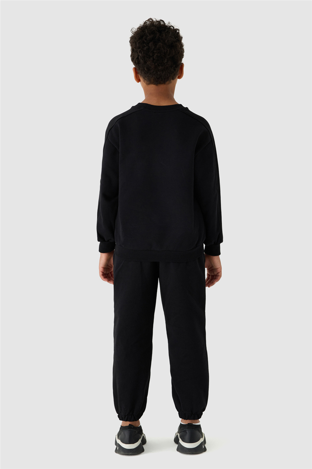 NBT Jeans Erkek Çocuk Siyah SweatshirtNBT Jeans Erkek Çocuk Siyah Sweatshirt