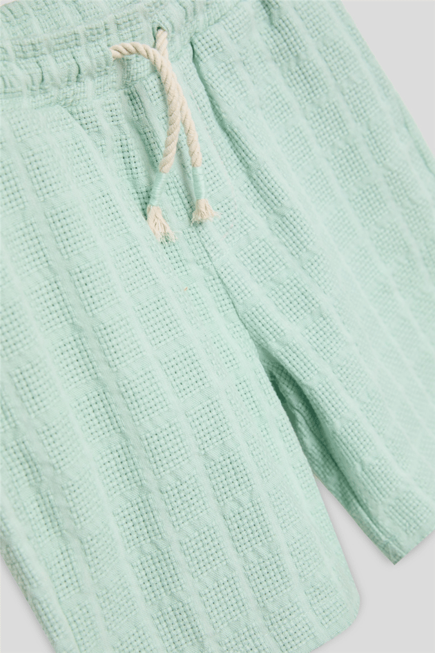  Boy Green Shorts Boy Green Shorts