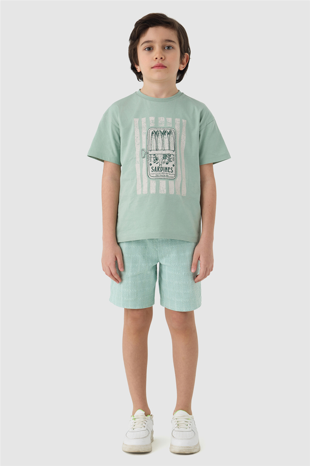 NBT Jeans Erkek Çocuk Yeşil TshirtNBT Jeans Erkek Çocuk Yeşil Tshirt