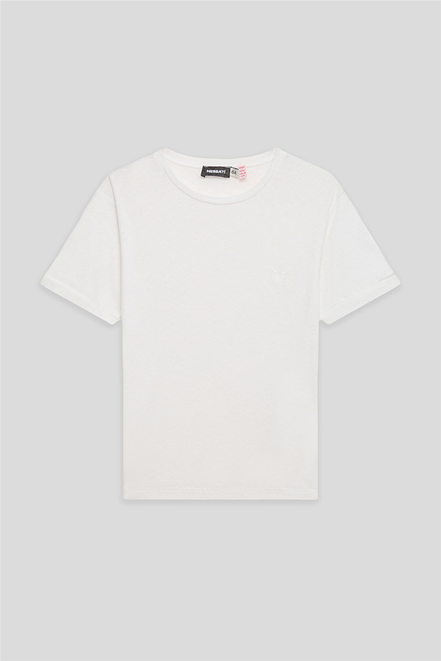 NBT Jeans Jeans Erkek Çocuk Beyaz TshirtNBT Jeans Jeans Erkek Çocuk Beyaz Tshirt