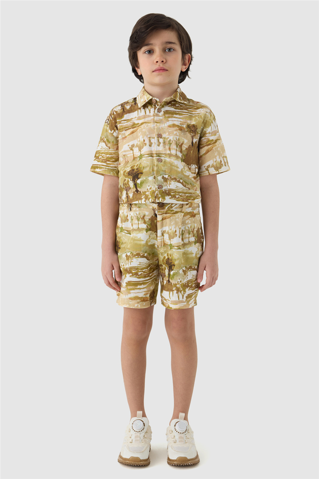 NBT Jeans  Boy Patterned ShortsNBT Jeans  Boy Patterned Shorts