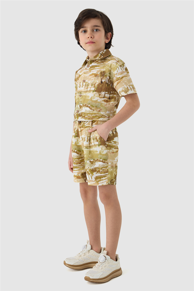 NBT Jeans  Boy Patterned ShortsNBT Jeans  Boy Patterned Shorts