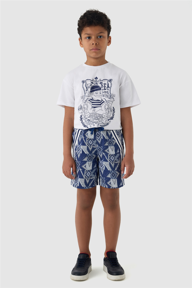 NBT Jeans  Boy Patterned ShortsNBT Jeans  Boy Patterned Shorts