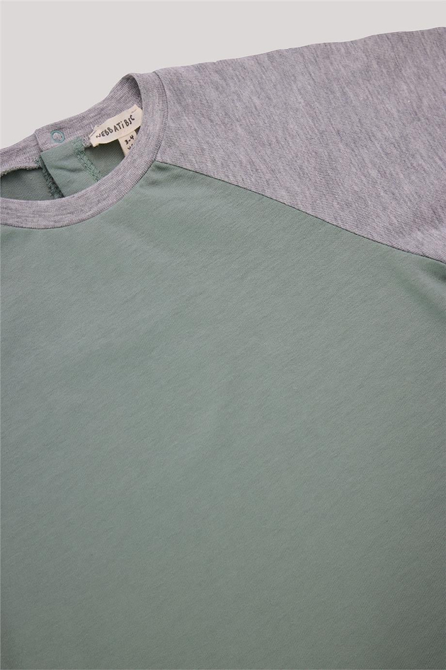 Nebbati Basic Erkek Bebek Renkli T-Shirt