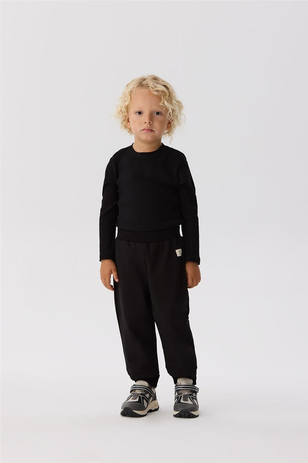 Nebbati Basic Erkek Bebek Siyah Body