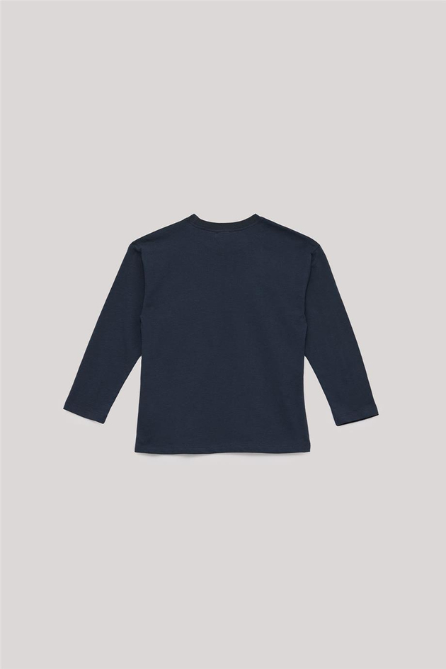 Nebbati Basic Erkek Çocuk Antrasit T-Shirt