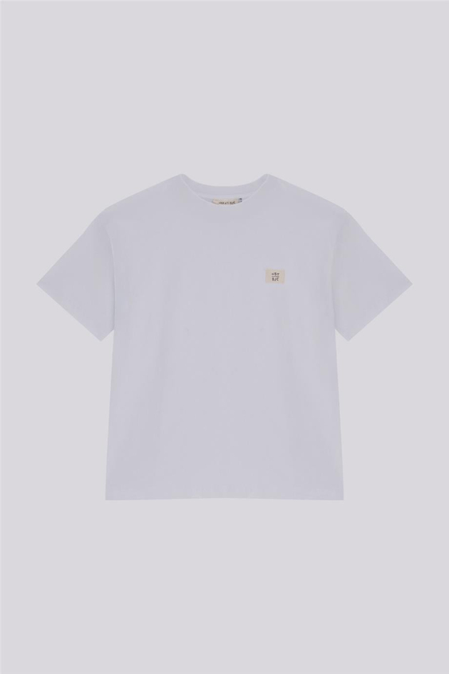 Nebbati Basic Erkek Çocuk Beyaz TshirtNebbati Basic Erkek Çocuk Beyaz Tshirt