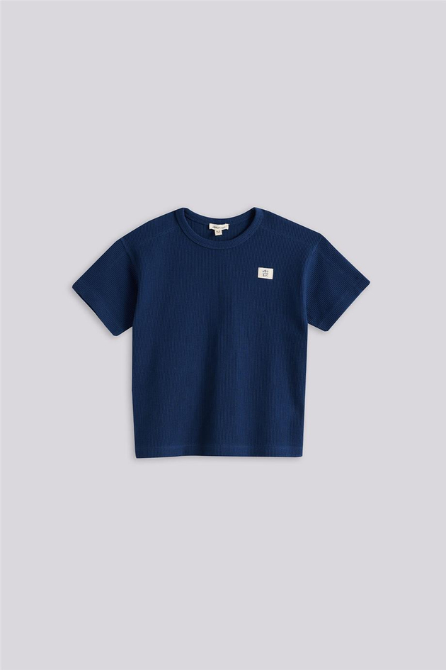Nebbati Basic Boy Navy Blue Pajama SetNebbati Basic Boy Navy Blue Pajama Set