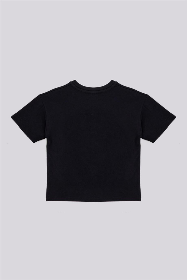 Nebbati Basic Erkek Çocuk Siyah TshirtNebbati Basic Erkek Çocuk Siyah Tshirt