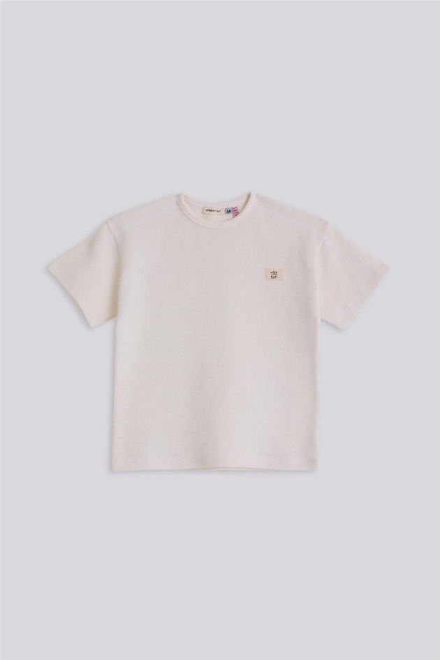 Nebbati Basic Boy White Pajama SetNebbati Basic Boy White Pajama Set