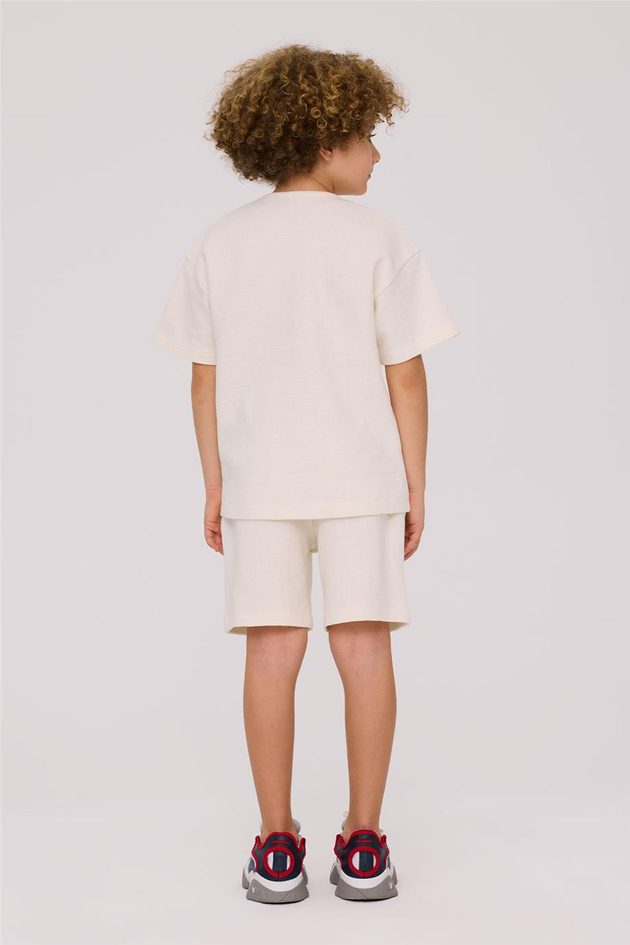 Nebbati Basic Boy White Pajama SetNebbati Basic Boy White Pajama Set