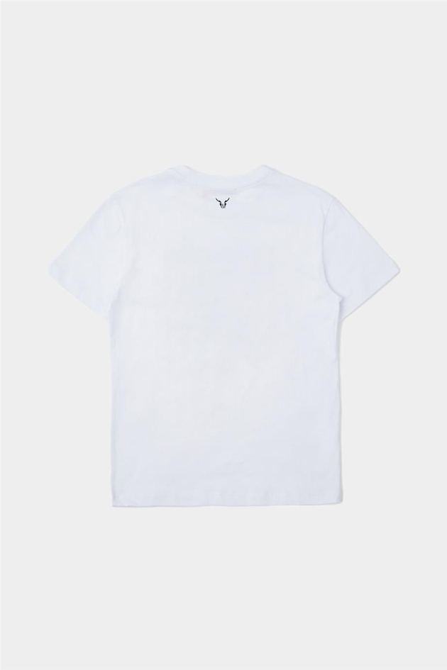 Nebbati Erkek Çocuk Beyaz Tshirt
