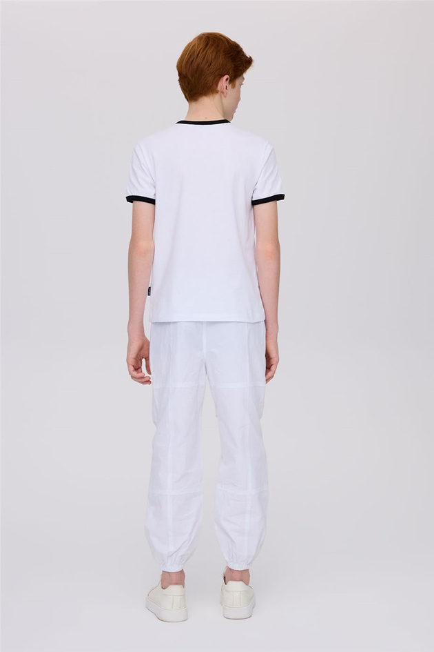 Nebbati Erkek Çocuk Beyaz TshirtNebbati Erkek Çocuk Beyaz Tshirt