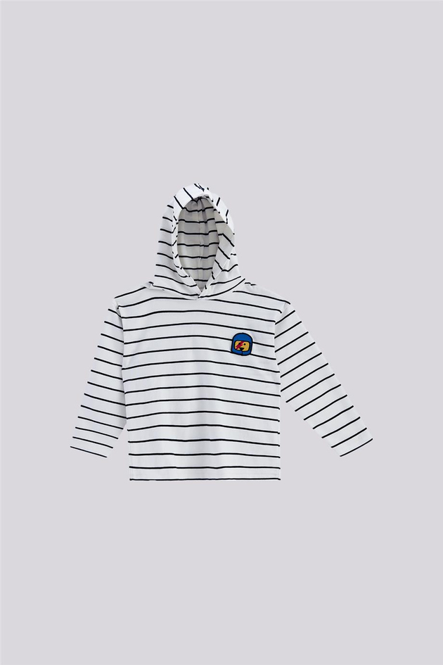 Nebbati Boys Striped SweatshirtNebbati Boys Striped Sweatshirt
