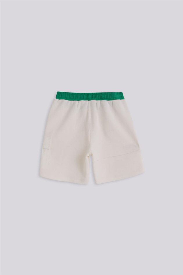 Nebbati Boy Ecru ShortsNebbati Boy Ecru Shorts