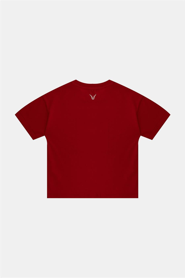 Nebbati Erkek Çocuk Kırmızı Tshirt