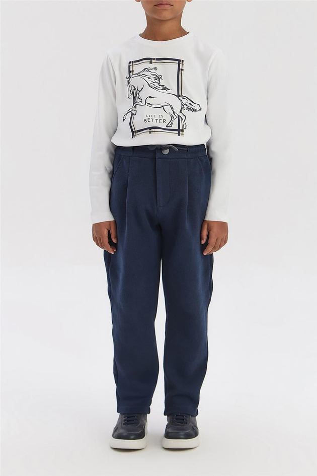 Nebbati Boy Navy Blue TrousersNebbati Boy Navy Blue Trousers