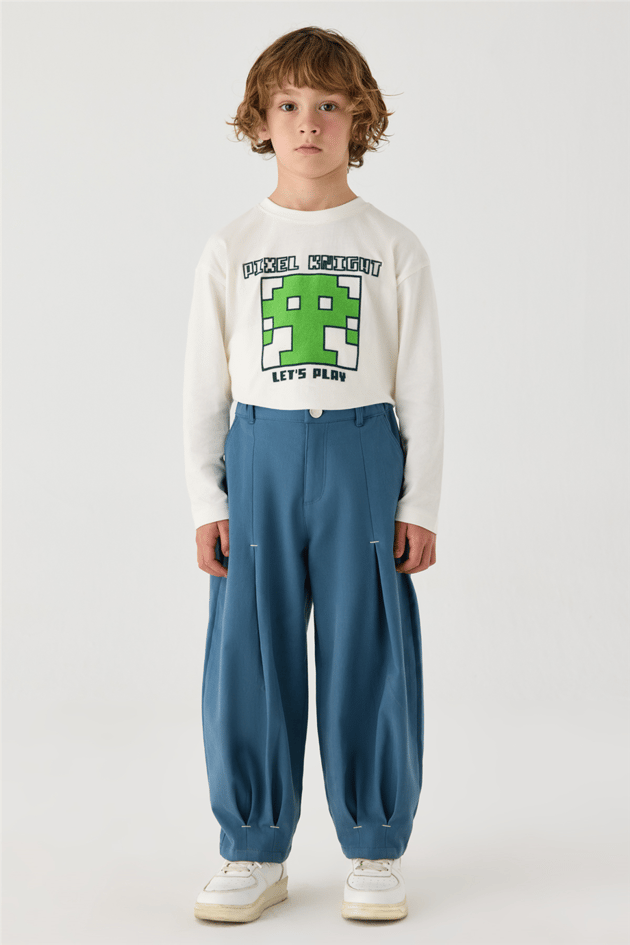 Nebbati Erkek Çocuk Oversize PantolonNebbati Erkek Çocuk Oversize Pantolon