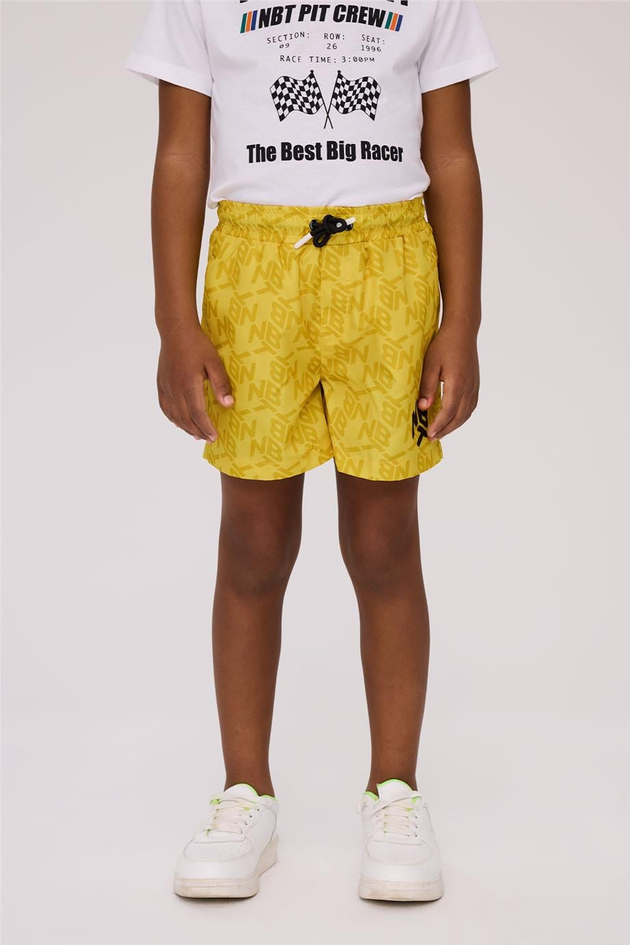 Nebbati Boy Yellow ShortsNebbati Boy Yellow Shorts