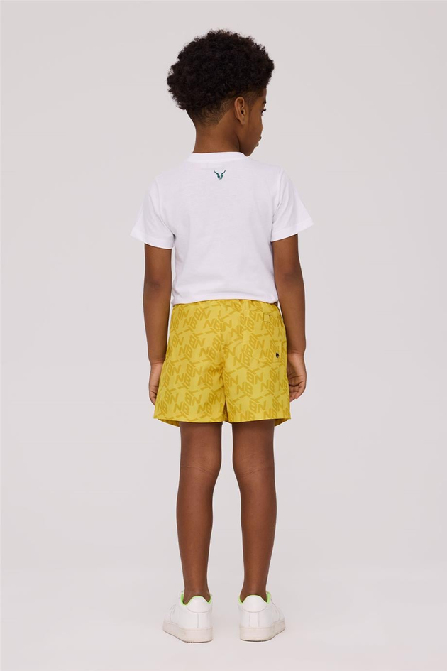 Nebbati Boy Yellow ShortsNebbati Boy Yellow Shorts