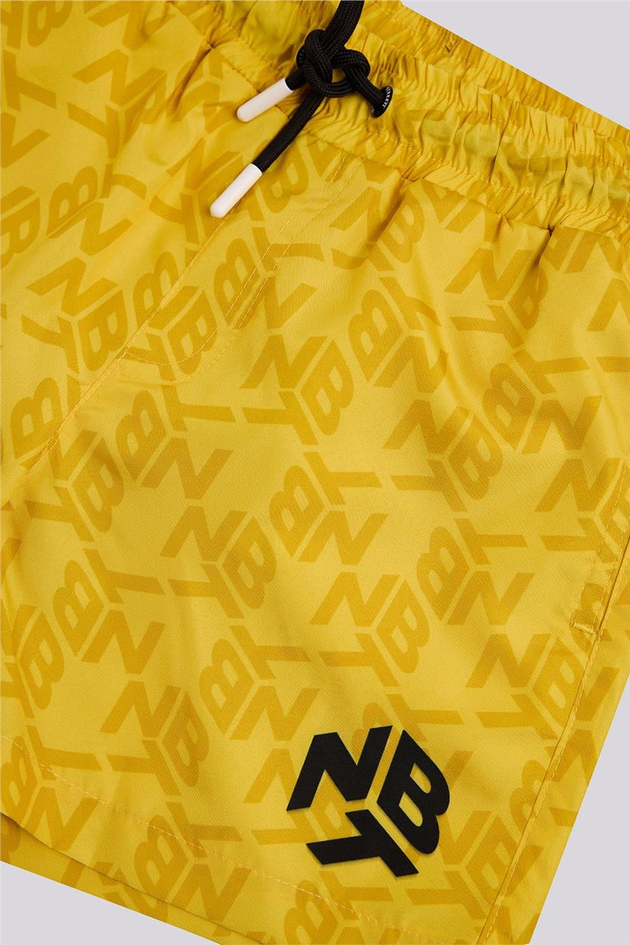 Nebbati Boy Yellow ShortsNebbati Boy Yellow Shorts