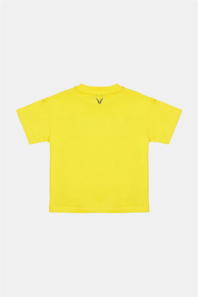 Nebbati Erkek Çocuk Sarı Tshirt