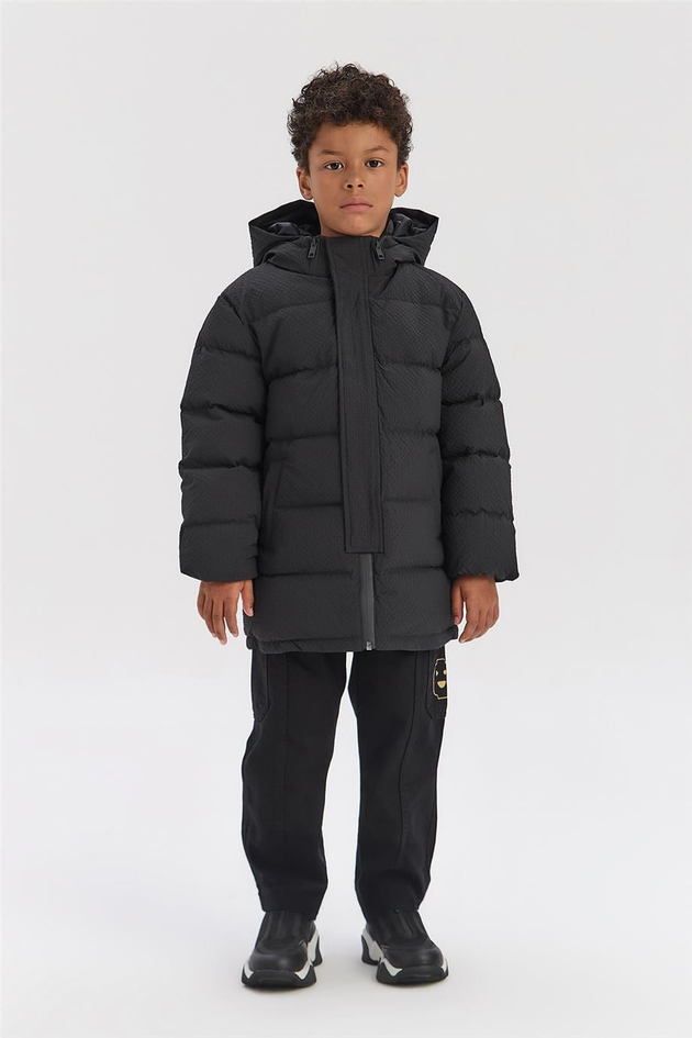 Nebbati Boy Black CoatNebbati Boy Black Coat