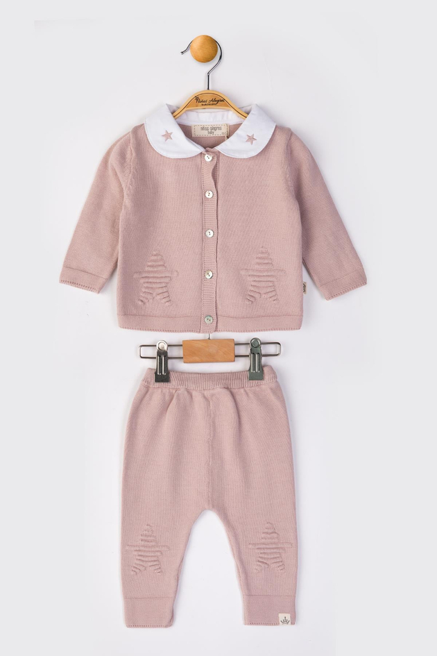 Ninos Alegres Unisex Hırka Pantolon TakımNinos Alegres Unisex Hırka Pantolon Takım
