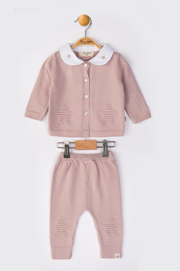 Ninos Alegres Unisex Hırka Pantolon TakımNinos Alegres Unisex Hırka Pantolon Takım