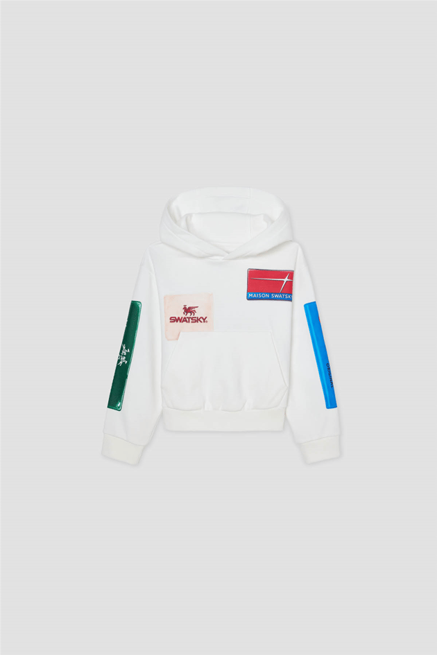 Swatsky Erkek Çocuk Beyaz SweatshirtSwatsky Erkek Çocuk Beyaz Sweatshirt