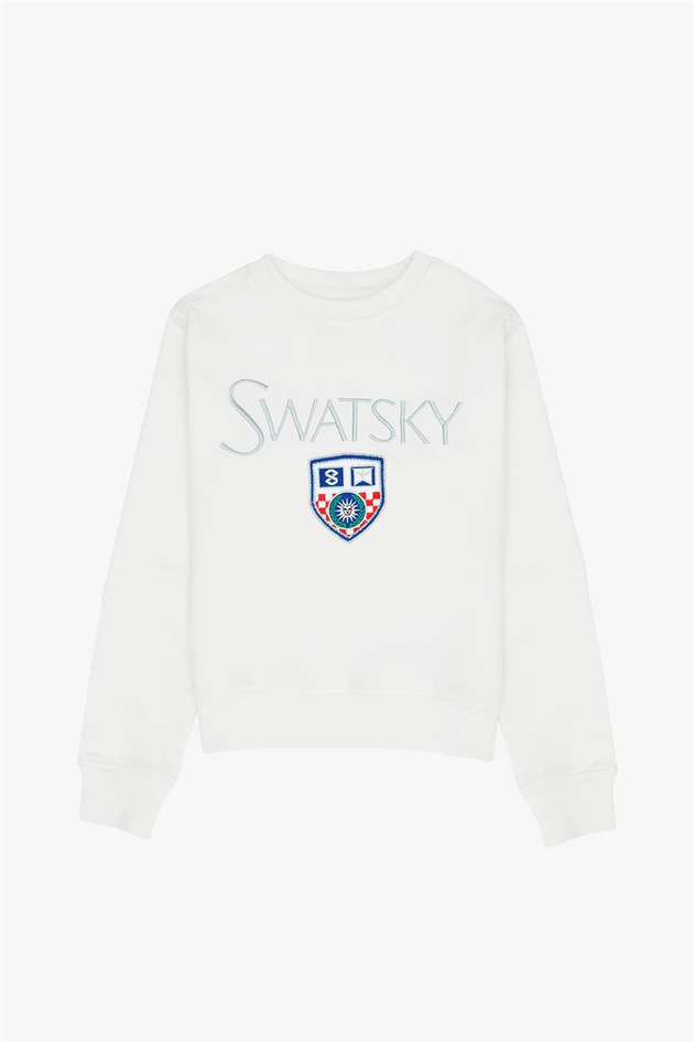 Swatsky Erkek Çocuk Ekru Sweatshirt