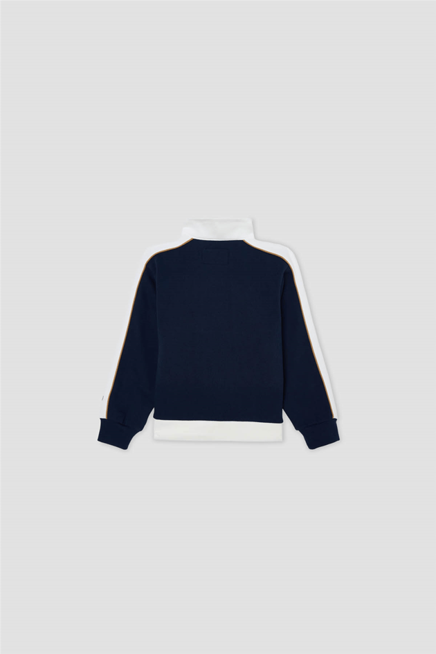 Swatsky Erkek Çocuk Lacivert Dik Yaka SweatshirtSwatsky Erkek Çocuk Lacivert Dik Yaka Sweatshirt