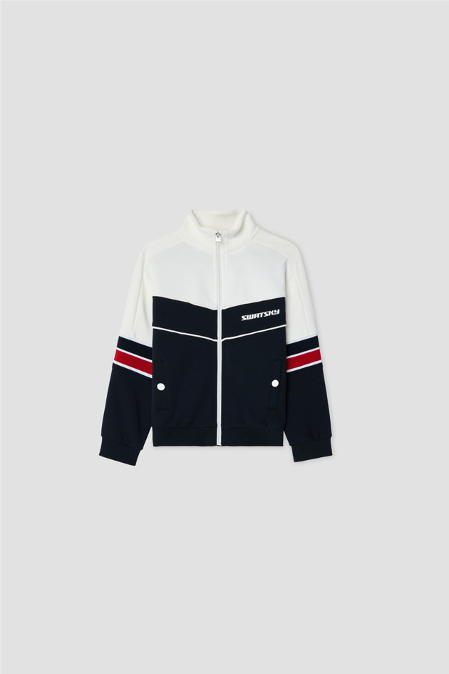 Swatsky Boys Navy Track JacketSwatsky Boys Navy Track Jacket