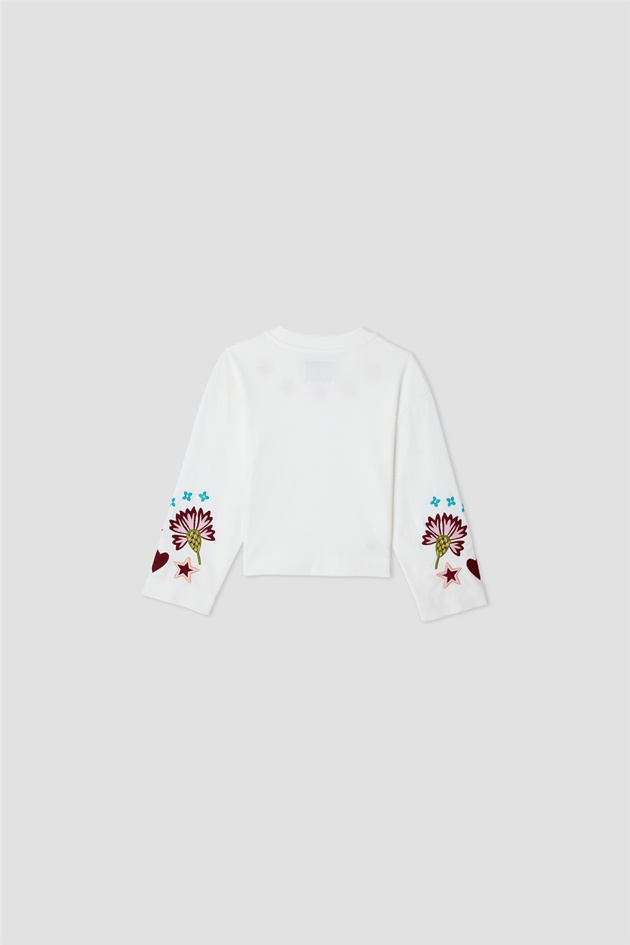 Swatsky Kız Çocuk Beyaz TshirtSwatsky Kız Çocuk Beyaz Tshirt
