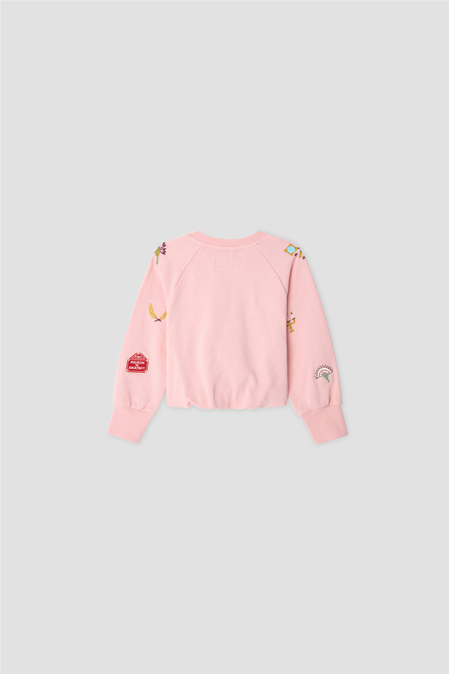 Swatsky Girl Pink SweatshirtSwatsky Girl Pink Sweatshirt