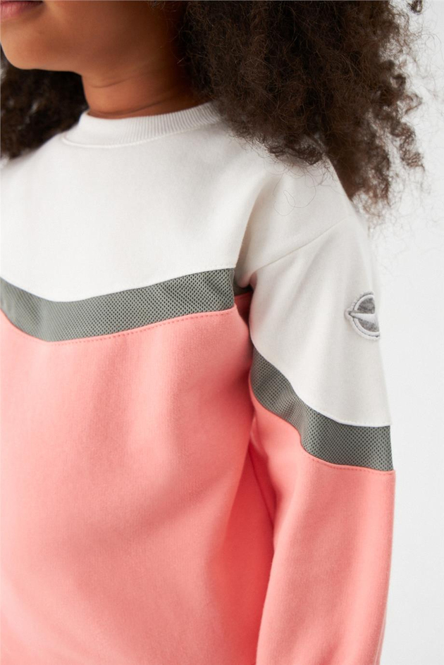 Swatsky Kız Çocuk Ekru Sweatshirt