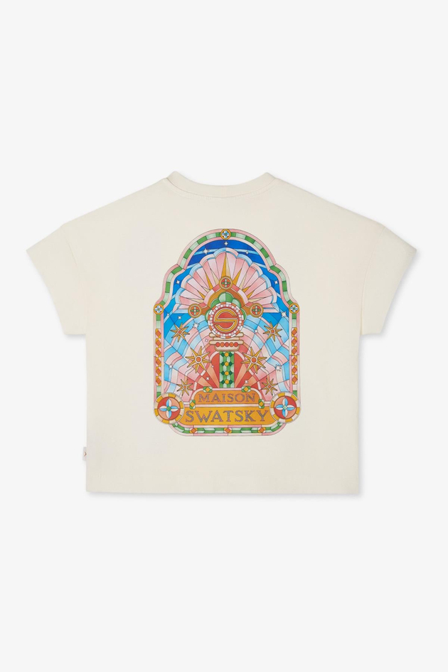 Swatsky Kız Çocuk Krem TshirtSwatsky Kız Çocuk Krem Tshirt